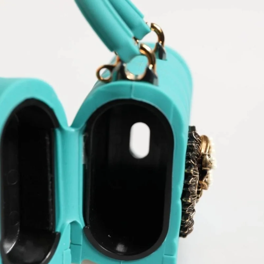 Dolce & Gabbana Turquoise Airpods Case